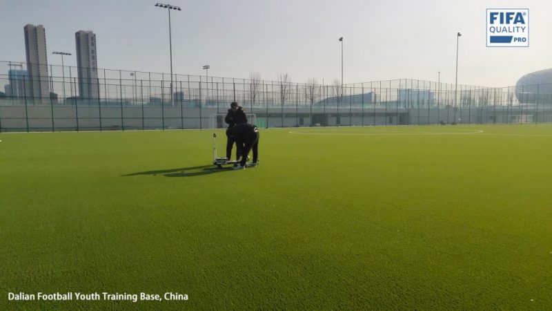 CCGrass suministra la base de entrenamiento de fútbol juvenil de Dalian en China