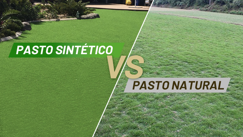 Pasto Sintético vs. Pasto Natural