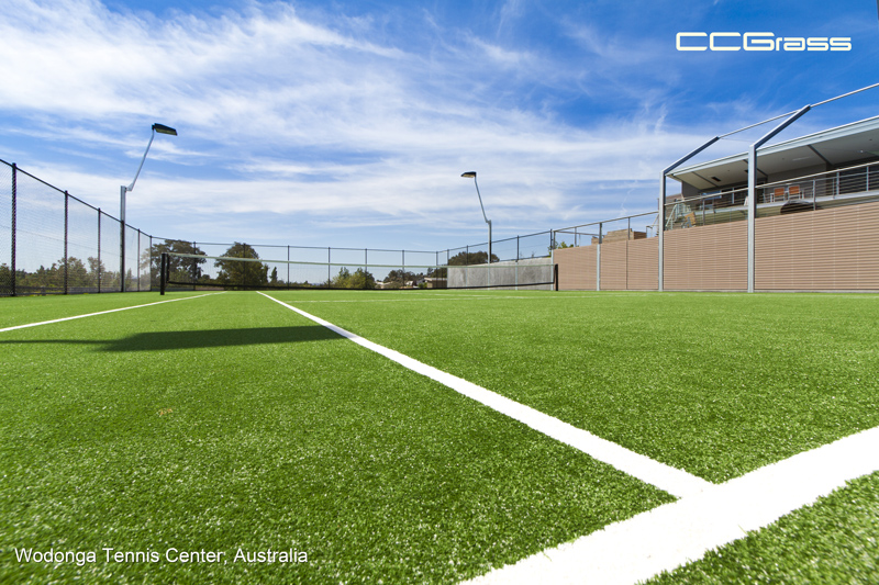 Cancha de tenis de pasto sintético de CCGrass en Australia