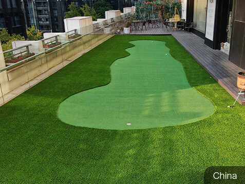 Putting Greens en Azoteas y Patios