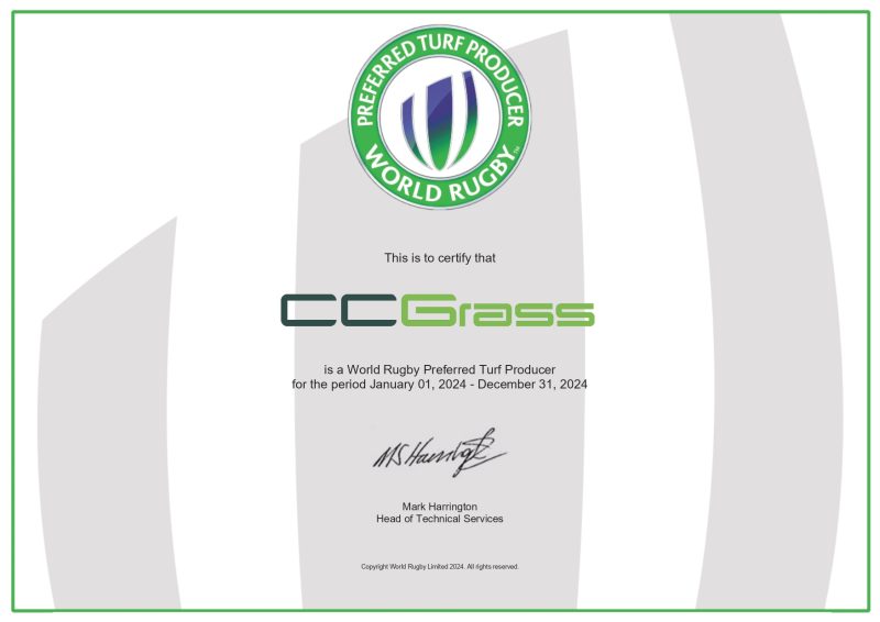 2024 PTP Certificate for CC Grass