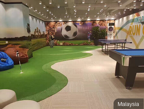 Indoor Putting Greens for Recreation