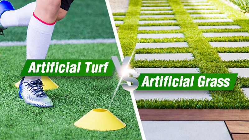 Artificial Turf vs. Artificial Grass