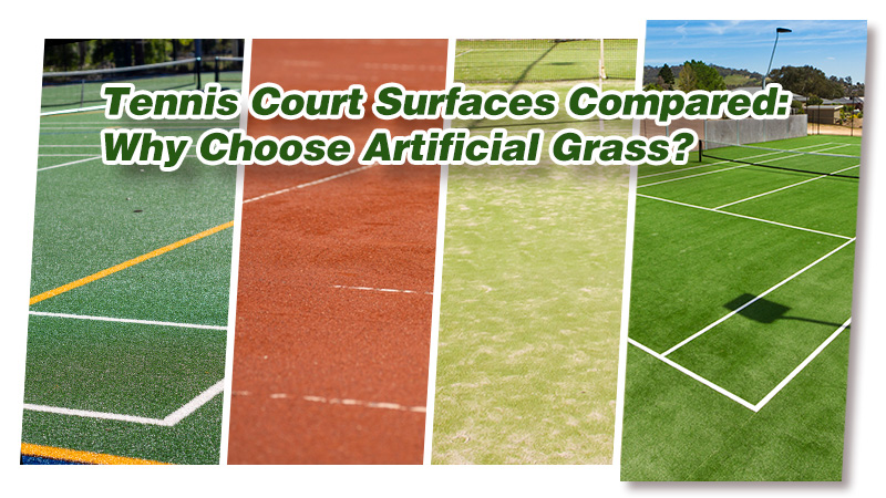 Tennis Court Surfaces Compared